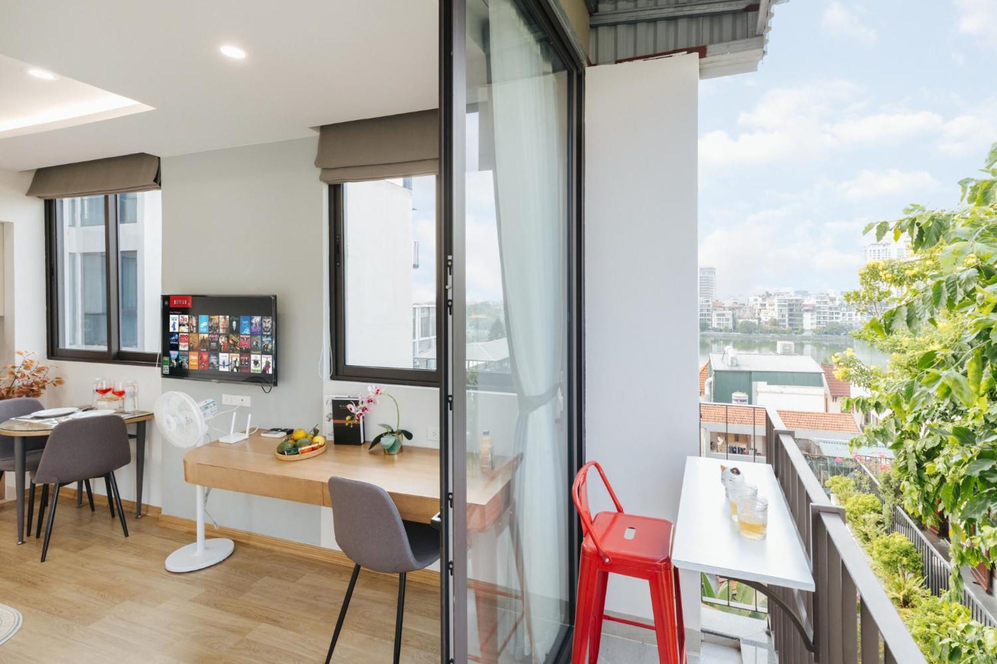 هانوي Margaery Boutique Apartment & Skyon9 Rooftop Bar المظهر الخارجي الصورة