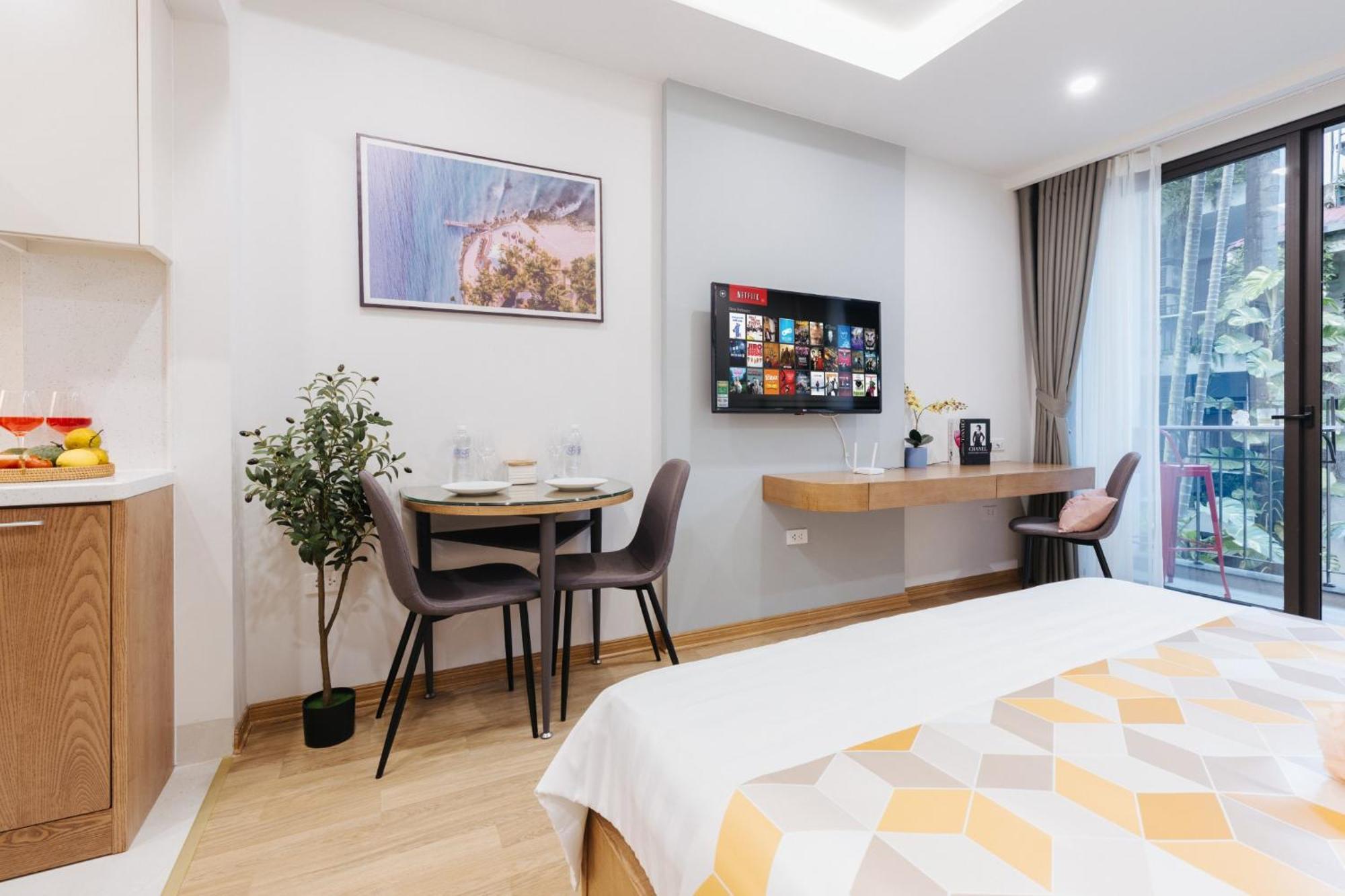 هانوي Margaery Boutique Apartment & Skyon9 Rooftop Bar المظهر الخارجي الصورة